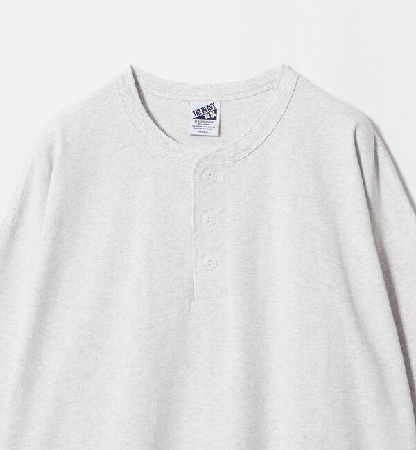 BEAUTY&YOUTH UNITED ARROWS「&rdquo;THE HEAVY&rdquo;10oz ヘビー ワイド ヘンリーネック カットソー」|Tシャツ・カットソー|