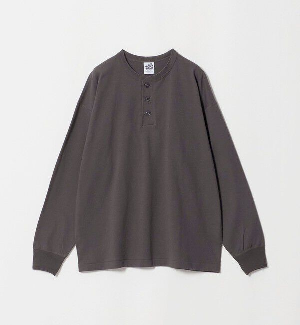 BEAUTY&YOUTH UNITED ARROWS「&rdquo;THE HEAVY&rdquo;10oz ヘビー ワイド ヘンリーネック カットソー」|Tシャツ・カットソー|