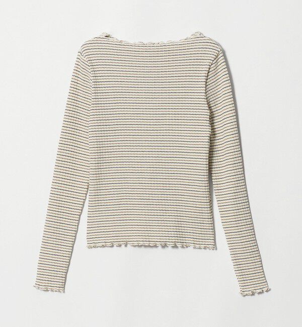 BEAUTY&YOUTH UNITED ARROWS「コットン タックリブ ボーダー＆ソリッド カーディガン」|カーディガン|