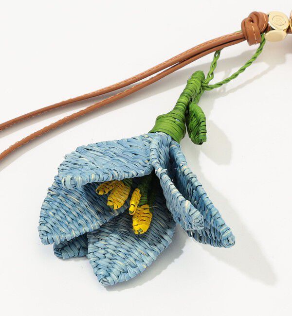 TOMORROWLAND GOODS「ATELIER TOMORROW FLOWER チャーム ブルー チャーム」|チャーム・キーホルダー|