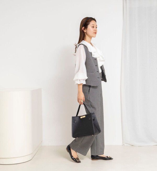 NOLLEY'S「《セットアップ対応》ウォッシャブルドビーストレッチパンツ」|その他|