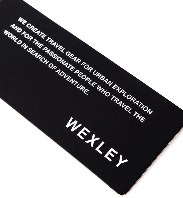 NOLLEY'S goodman「【WEXLEY/ウェクスレイ】STBP600 STEM V2 CRINKLE NYLON BLACK」|リュック|