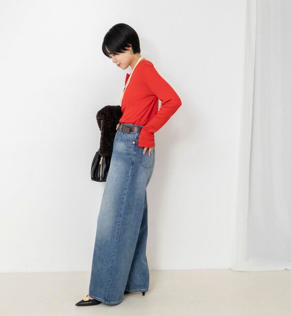 NOLLEY'S「MY STANDARDウォッシャブルリブヘンリー2WAYプルオーバー」|Tシャツ・カットソー|