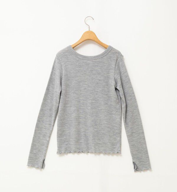 NOLLEY'S「MY STANDARDウォッシャブルリブヘンリー2WAYプルオーバー」|Tシャツ・カットソー|