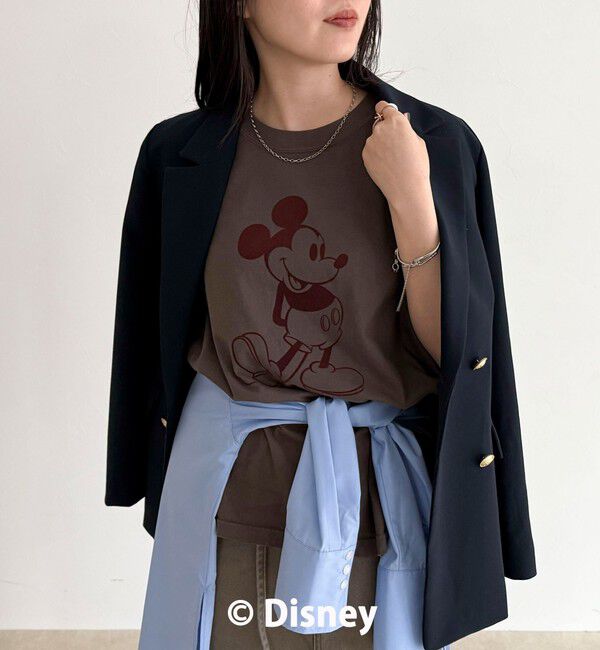 fredy emue「【GOOD ROCK SPEED】MICKEY半袖Ｔシャツ 2」|Tシャツ・カットソー|ブラウン