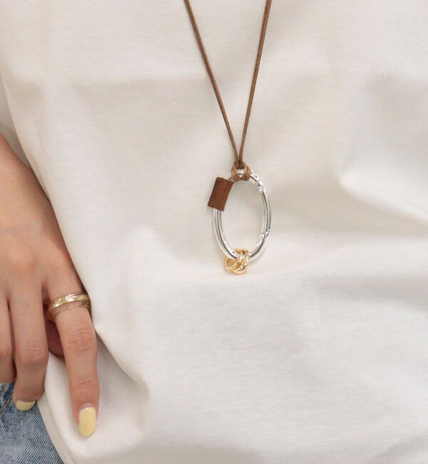 fredy emue「Oカントップコードペンダント」|ネックレス|