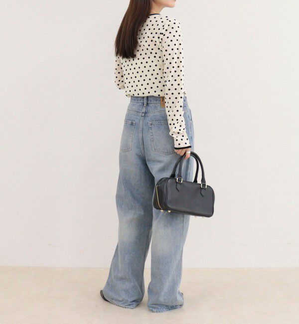 fredy emue「チュールドットロンＴシャツ」|Tシャツ・カットソー|