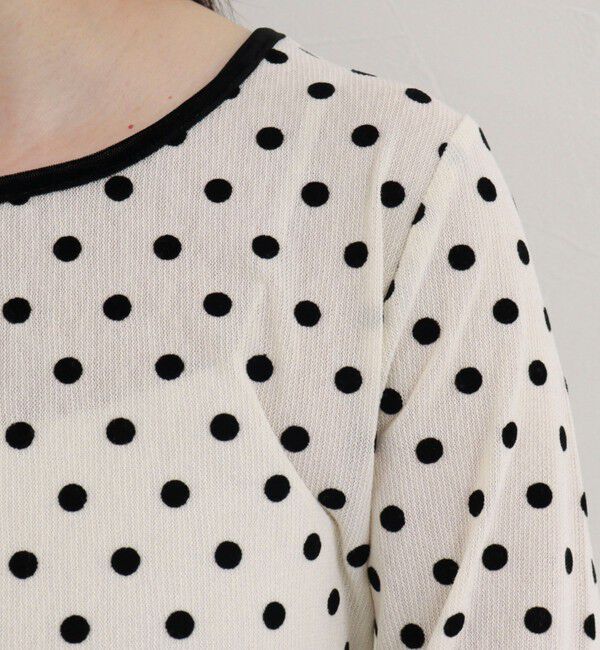 fredy emue「チュールドットロンＴシャツ」|Tシャツ・カットソー|