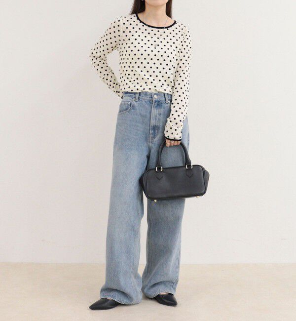 fredy emue「チュールドットロンＴシャツ」|Tシャツ・カットソー|