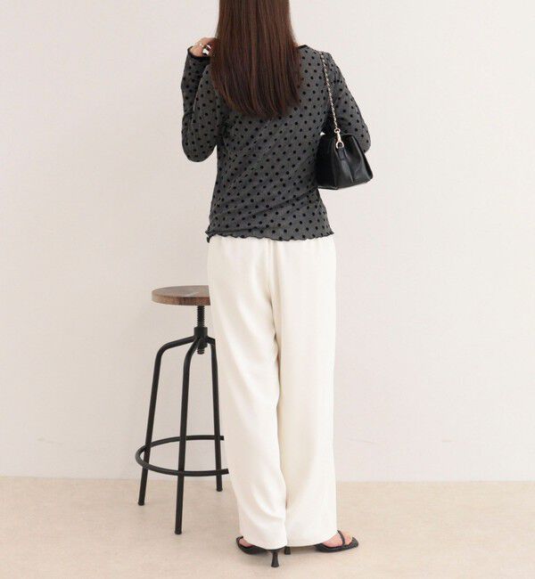 fredy emue「チュールドットロンＴシャツ」|Tシャツ・カットソー|