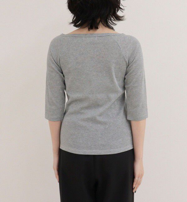 fredy emue「ラメテレコボートネックカットソー」|Tシャツ・カットソー|