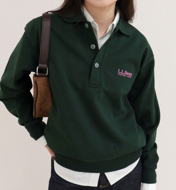 fredy emue「【L.L.Bean/エル・エル・ビーン】Portage Polo Sweatshirt」|スウェット・ジャージ|