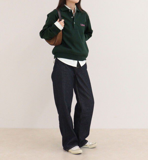 fredy emue「【L.L.Bean/エル・エル・ビーン】Portage Polo Sweatshirt」|スウェット・ジャージ|