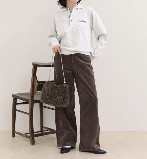 fredy emue「【L.L.Bean/エル・エル・ビーン】Portage Polo Sweatshirt」|スウェット・ジャージ|
