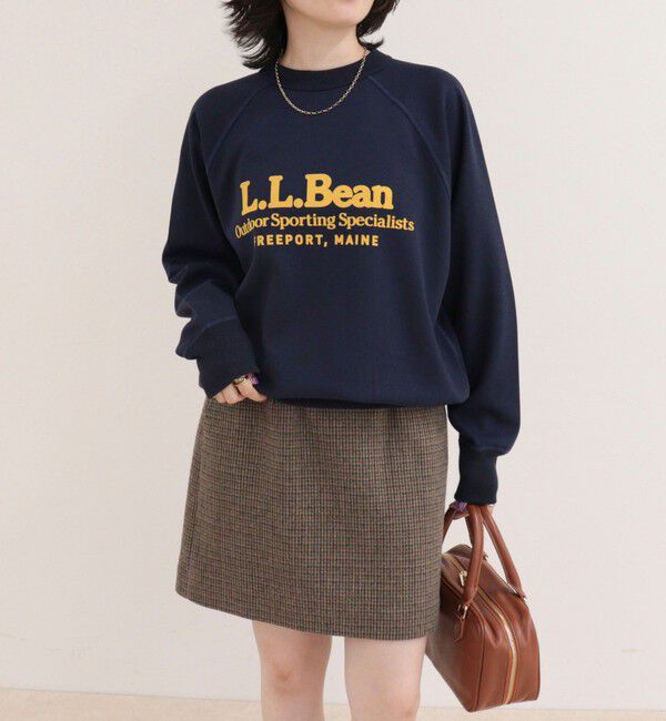 fredy emue「【L.L.Bean/エル・エル・ビーン】Portage Crewneck Sweatshirt」|スウェット・ジャージ|ネイビー