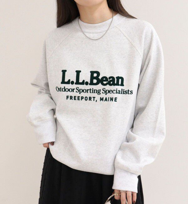 fredy emue「【L.L.Bean/エル・エル・ビーン】Portage Crewneck Sweatshirt」|スウェット・ジャージ|ライトグレー