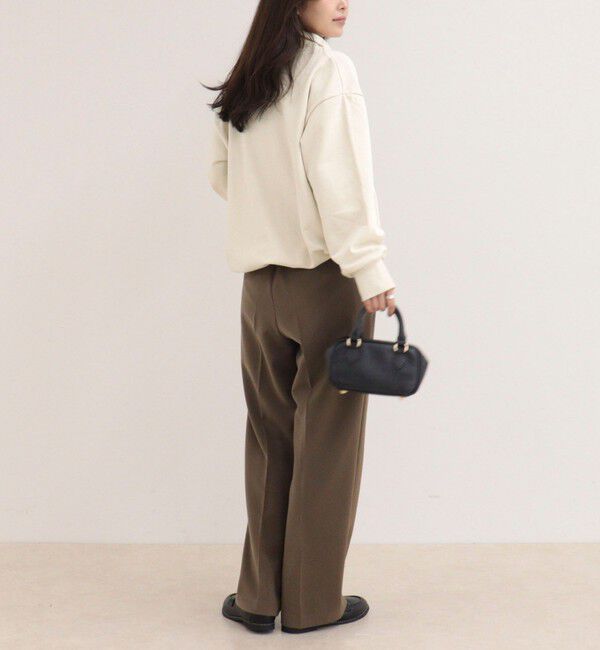 fredy emue「【4サイズ展開】とろみWarmタックスラックス」|スラックス|