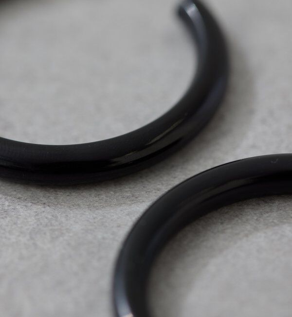  「ホーンフープピアス」|リング|
