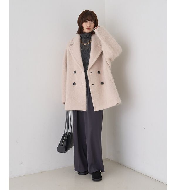Rouge vif「【人気追加】ストレッチダンボールタックワイドパンツ」|その他|