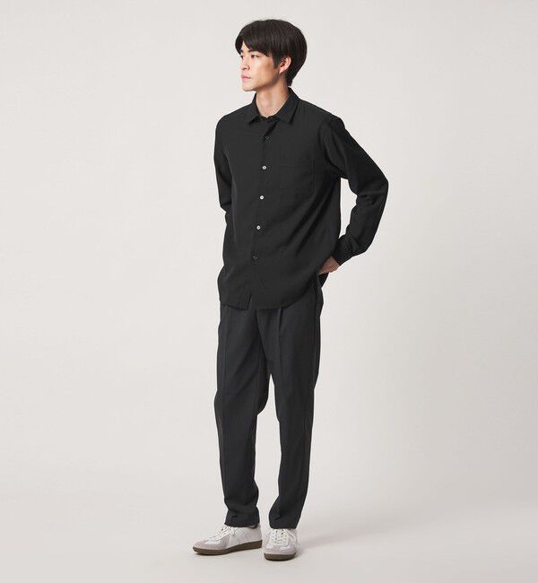 UNITED ARROWS green label relaxing「【WEB限定】JUST fit ソフトドレープ 長袖 シャツ」|シャツ・ブラウス|