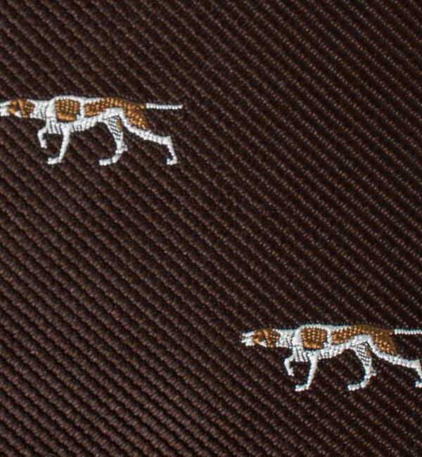 UNITED ARROWS green label relaxing「GLR ジャパン タンゴ 8.0cm モチーフ2 犬柄 ネクタイ」|ネクタイ・蝶ネクタイ|