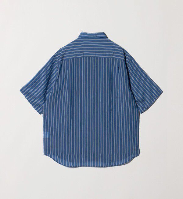 UNITED ARROWS green label relaxing「フィブリル ストライプ ジャストルーズ 半袖 シャツ」|シャツ・ブラウス|