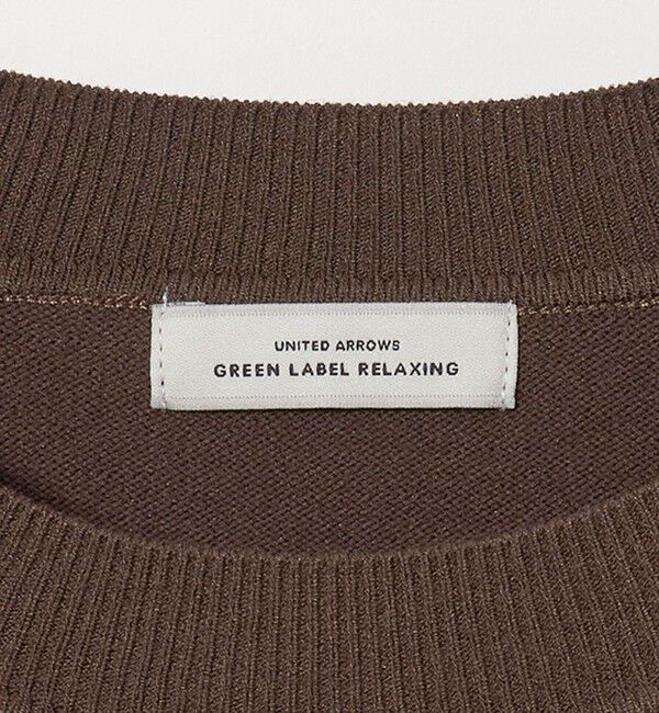 UNITED ARROWS green label relaxing「クルーネック ニット プルオーバー ウォッシャブル」|ニット・セーター|