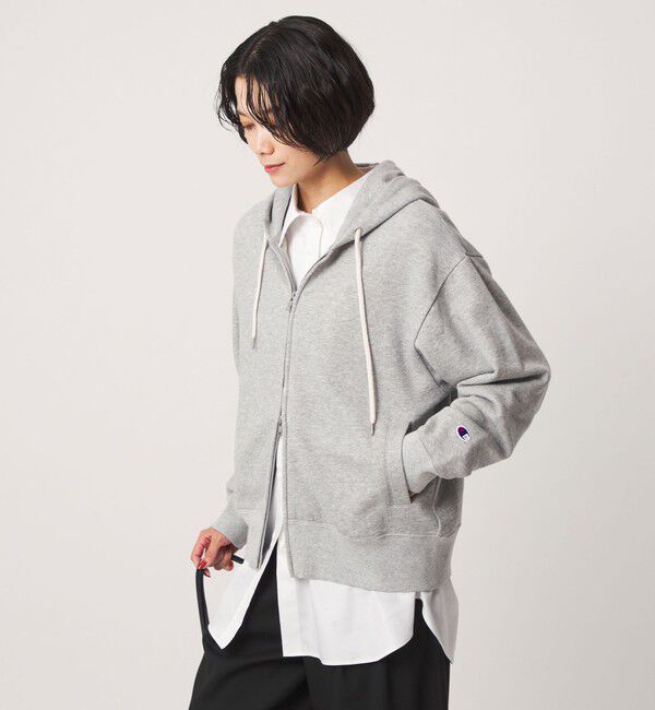UNITED ARROWS green label relaxing「【別注】＜Champion＞ CVC ジップ パーカー」|パーカー|