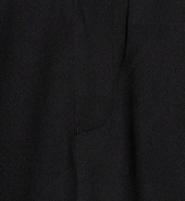 UNITED ARROWS green label relaxing「【WEB限定】JUST fit ウールライク 1プリーツ イージーパンツ -ストレッチ-」|チノ|