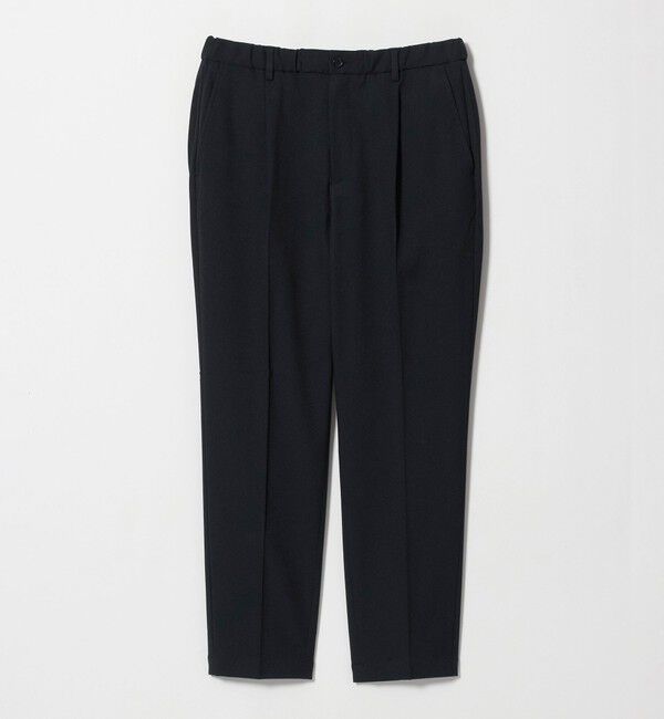 UNITED ARROWS green label relaxing「【WEB限定】JUST fit ウールライク 1プリーツ イージーパンツ -ストレッチ-」|チノ|