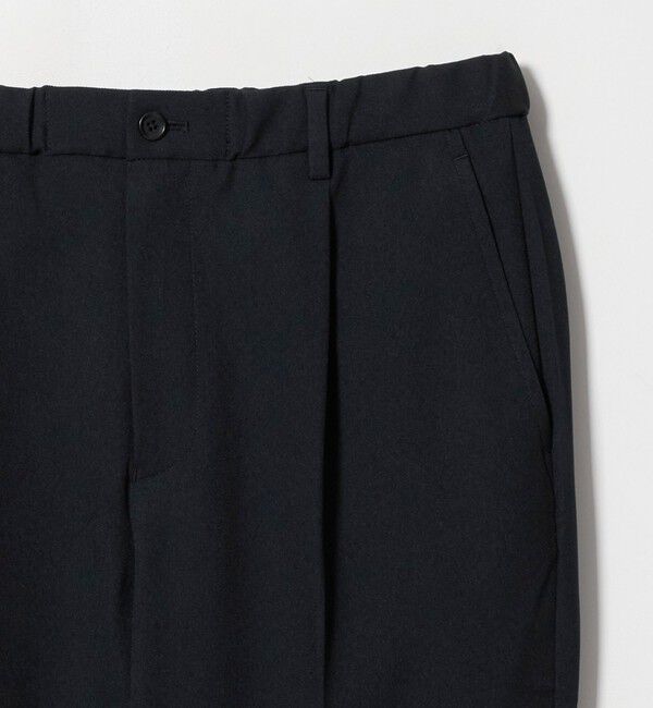 UNITED ARROWS green label relaxing「【WEB限定】JUST fit ウールライク 1プリーツ イージーパンツ -ストレッチ-」|チノ|