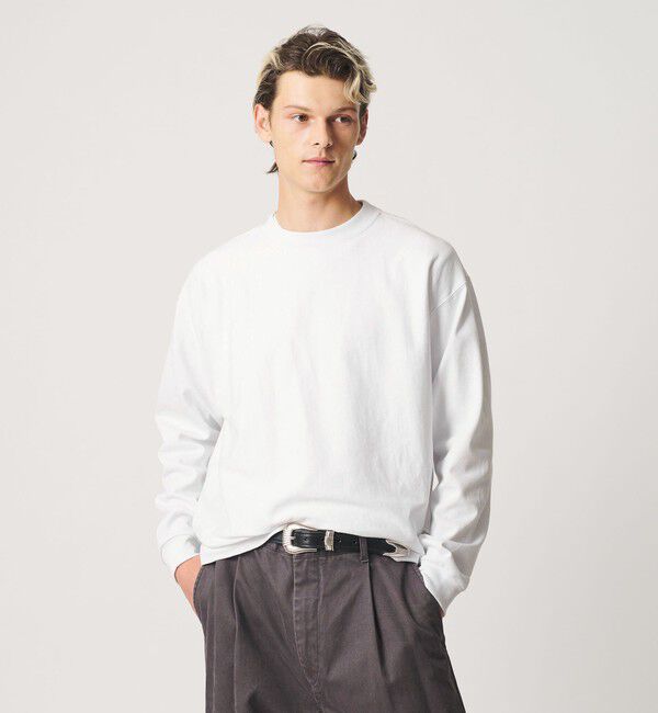 BEAUTY&YOUTH UNITED ARROWS「&rdquo;THE HEAVY&rdquo;10oz ヘビー ワイド クルーネック カットソー」|Tシャツ・カットソー|