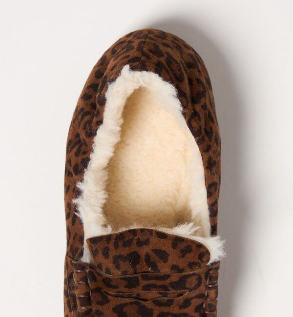 BEAUTY&YOUTH UNITED ARROWS「【別注】＜EMU Australia＞KIRRA NEST レオパード モカシン」|モカシン|