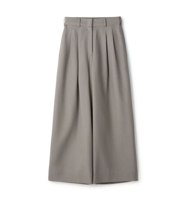 Ballsey「ライトカルゼ 2タックワイドパンツ」|その他|15 グレー
