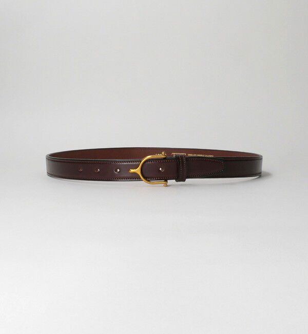UNITED ARROWS green label relaxing「＜TORY LEATHER＞1SPUR レザー ベルト」|ベルト|DK.BROWN