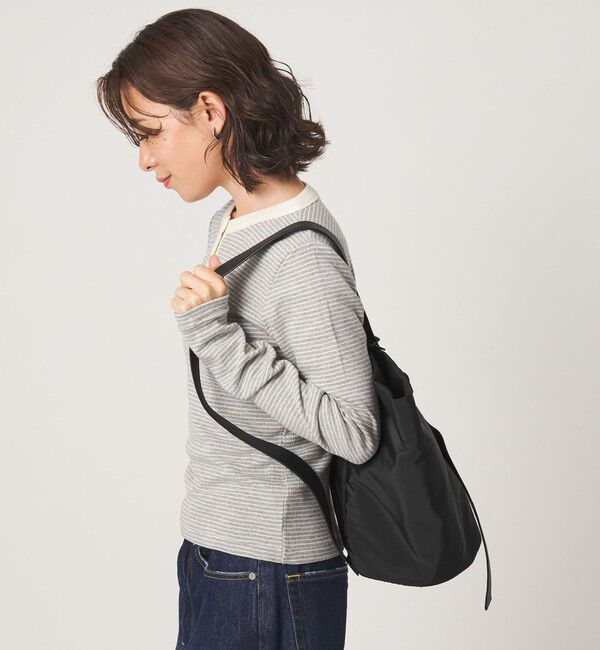 UNITED ARROWS green label relaxing「＜スタイリスト 兵藤千尋さんコラボ・PARTE＞2WAY バケットバッグ 撥水」|ショルダー・メッセンジャー|