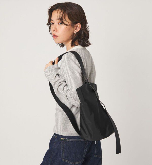 UNITED ARROWS green label relaxing「＜スタイリスト 兵藤千尋さんコラボ・PARTE＞2WAY バケットバッグ 撥水」|ショルダー・メッセンジャー|