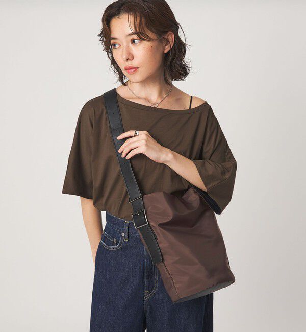 UNITED ARROWS green label relaxing「＜スタイリスト 兵藤千尋さんコラボ・PARTE＞2WAY バケットバッグ 撥水」|ショルダー・メッセンジャー|