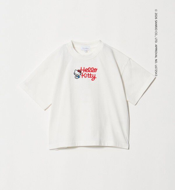 UNITED ARROWS green label relaxing「【別注】＜Sanrio＞モチーフ ショートスリーブ Tシャツ / キッズ 100cm-130cm」|Tシャツ・カットソー|OFF WHITE