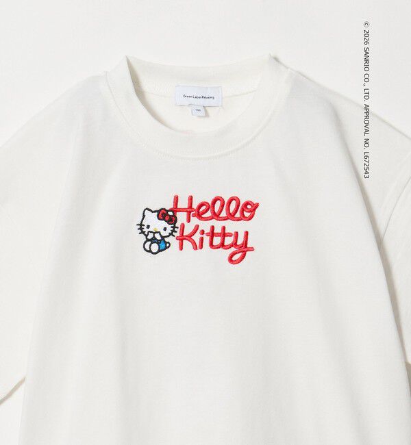UNITED ARROWS green label relaxing「【別注】＜Sanrio＞モチーフ ショートスリーブ Tシャツ / キッズ 100cm-130cm」|Tシャツ・カットソー|