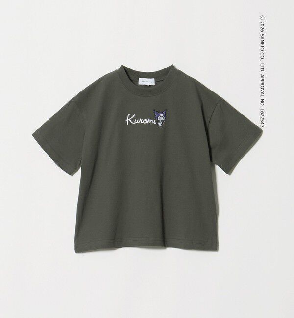 UNITED ARROWS green label relaxing「【別注】＜Sanrio＞モチーフ ショートスリーブ Tシャツ / キッズ 100cm-130cm」|Tシャツ・カットソー|DK.GRAY