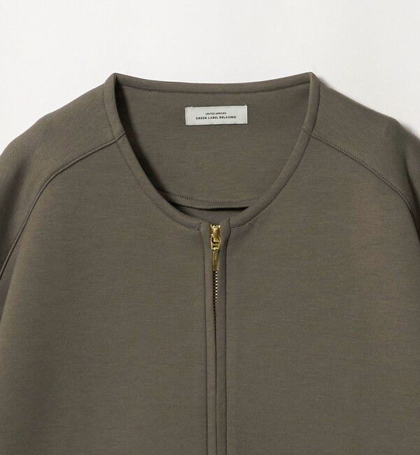 UNITED ARROWS green label relaxing「ダンボール ノーカラー ブルゾン」|ブルゾン・スタジャン|