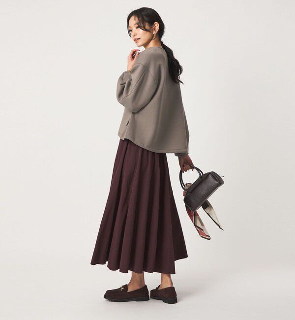 UNITED ARROWS green label relaxing「ダンボール ノーカラー ブルゾン」|ブルゾン・スタジャン|
