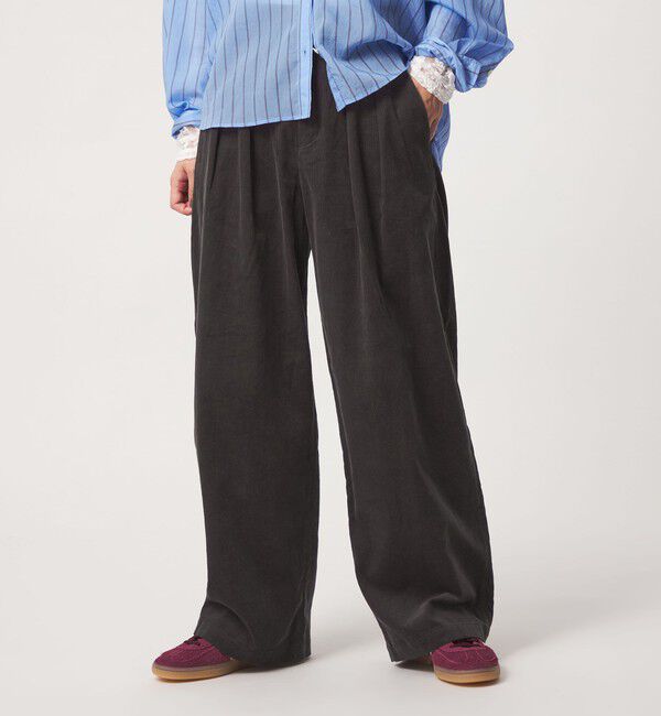 UNITED ARROWS green label relaxing「【WEB限定】＜at ease＞コーデュロイ タック パンツ」|その他|