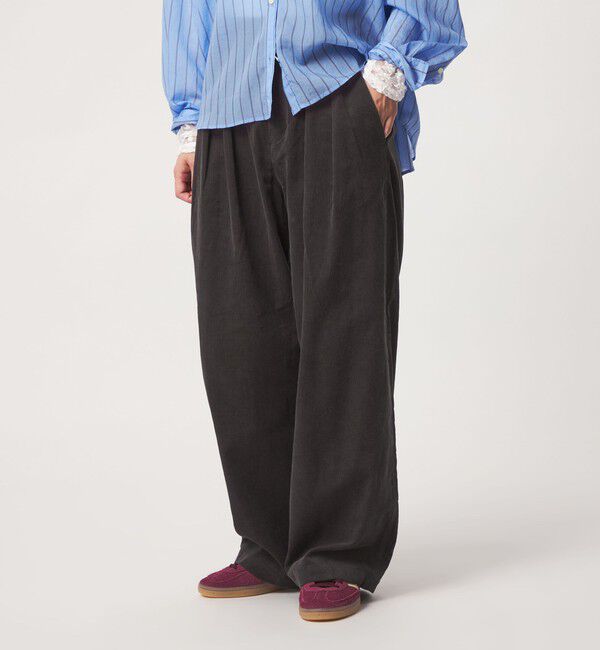 UNITED ARROWS green label relaxing「【WEB限定】＜at ease＞コーデュロイ タック パンツ」|その他|