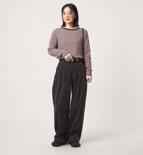 UNITED ARROWS green label relaxing「【WEB限定】＜at ease＞コーデュロイ タック パンツ」|その他|