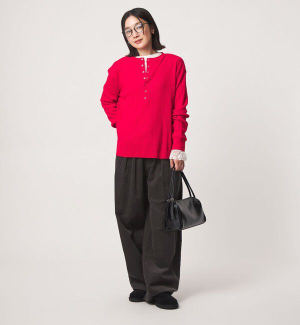 UNITED ARROWS green label relaxing「【WEB限定】＜at ease＞コーデュロイ タック パンツ」|その他|