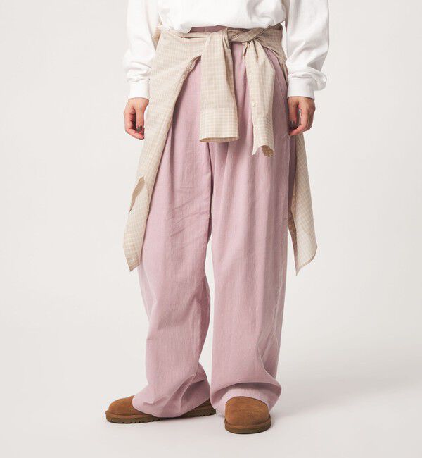 UNITED ARROWS green label relaxing「【WEB限定】＜at ease＞コーデュロイ タック パンツ」|その他|