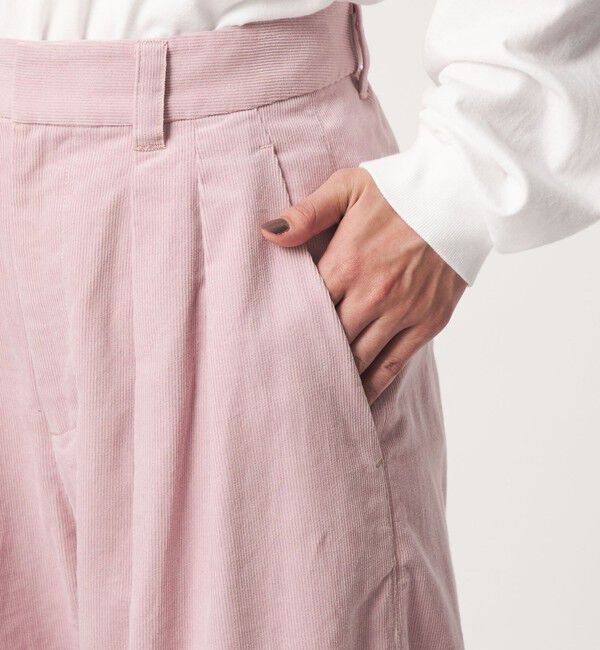 UNITED ARROWS green label relaxing「【WEB限定】＜at ease＞コーデュロイ タック パンツ」|その他|