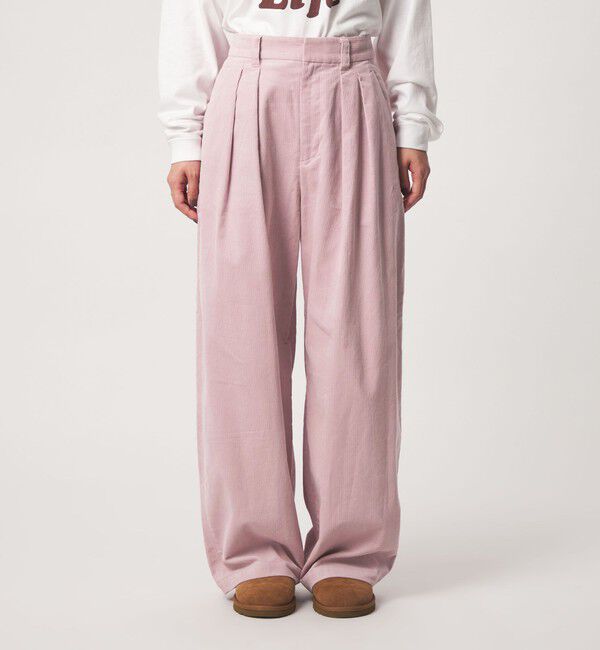 UNITED ARROWS green label relaxing「【WEB限定】＜at ease＞コーデュロイ タック パンツ」|その他|